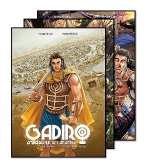 Gadiro - ambassadeur de l'Atlantide - pack tomes 1 à 3