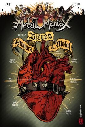 Métal Maniax tome 2 - Amours, bières et métal
