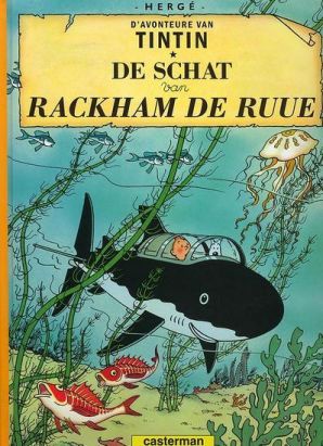 kuifje schat/rackham ruue  bxl