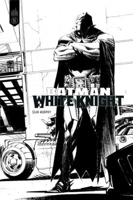 Batman white knight -  version n&b