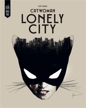 Catwoman lonely city