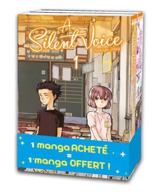 A silent voice - pack découverte tomes 1 et 2