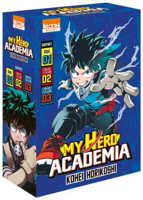 My hero academia - coffret tomes 1 à 3