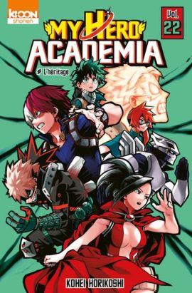 My hero Academia tome 22