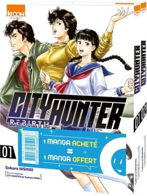 City hunter rebirth - pack découverte tomes 1 et 2