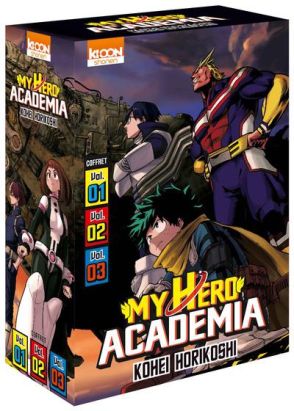 My hero Academia - coffret tome 1 à 3