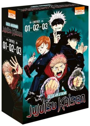 Jujutsu Kaisen - coffret tomes 1 à 3