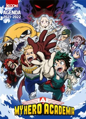 My hero Academia - agenda 2021-2022