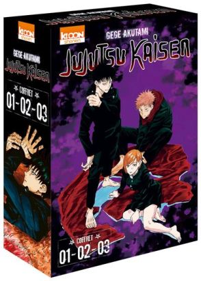 Jujutsu Kaisen - coffret tomes 1 à 3