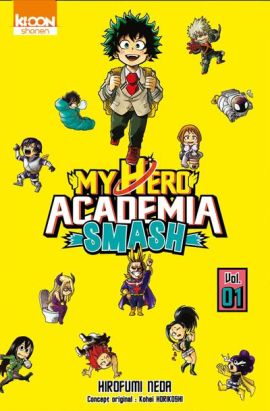 My hero academia smash tome 1