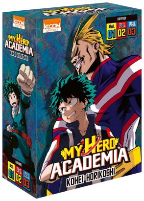 My hero Academia - coffret tomes 1 à 3