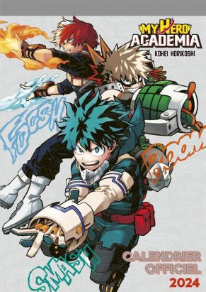 My hero Academia - calendrier 2024