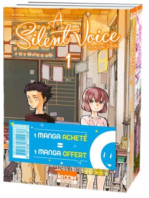 A silent voice - pack découverte tomes 1 et 2