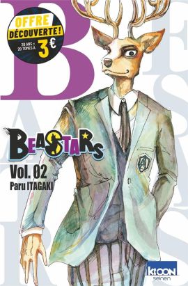 Beastars tome 2 (petit prix)