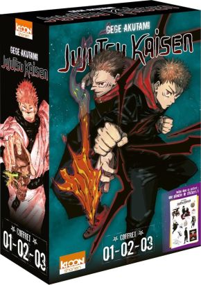 Jujutsu Kaisen - coffret tomes 1 à 3