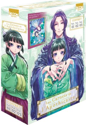 Les carnets de l'apothicaire - coffret tomes 1 à 3