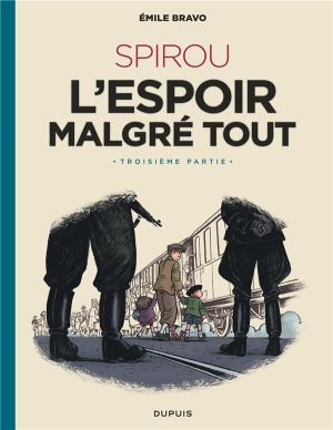 Jul et Libon volent au dessus d'un nid de coucous… euh… de Spirou