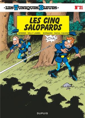 les Tuniques Bleues Tome 21 : les cinq salopards