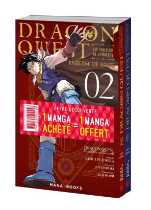 Dragon quest - les héritiers de l'emblême - pack découverte tomes 1 et 2 Dragon quest - les héritiers de l'emblême - pack découverte tomes 1 et 2