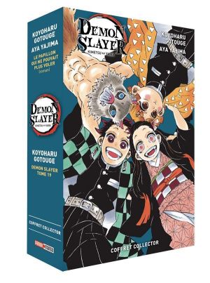 Demon slayer - coffret tome 19 + roman tome 2