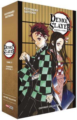 Demon slayer - coffret tome 21 + fan book tome 1 Demon slayer - coffret tome 21 + fan book tome 1