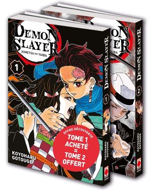 Demon slayer - pack découverte tomes 1 et 2