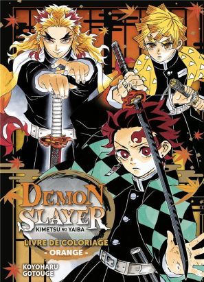 Demon slayer - livre de coloriage tome 3