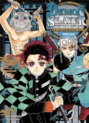 Demon slayer - livre de coloriage tome 4