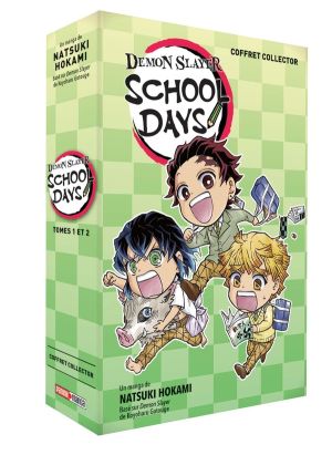 Demon slayer - school days - coffret tomes 1 et 2