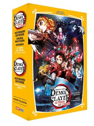 Demon Slayer - coffret tome 7 + roman jeunesse tome 3