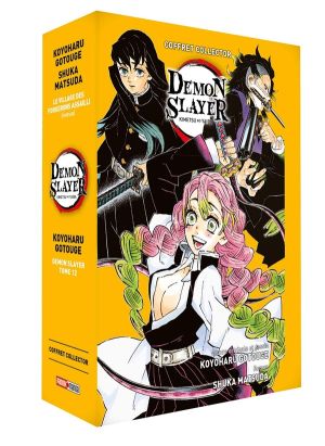 Demon slayer - coffret tome 12 + roman jeunesse tome 5
