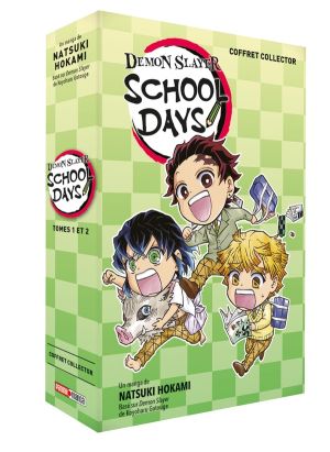 Demon slayer school days - coffret tomes 1 et 2