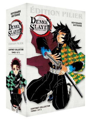 Demon Slayer - édition pilier - coffret tomes 1 et 2