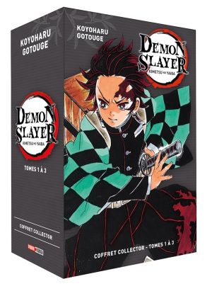 Demon Slayer - coffret tomes 1 à 3