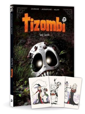 Tizombi tome 2 + cartes postales