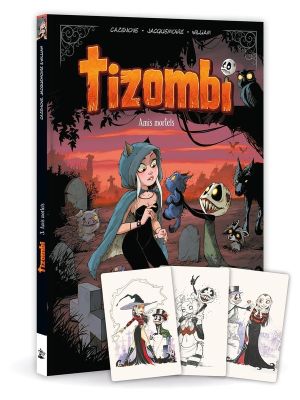 Tizombi tome 3 + cartes postales
