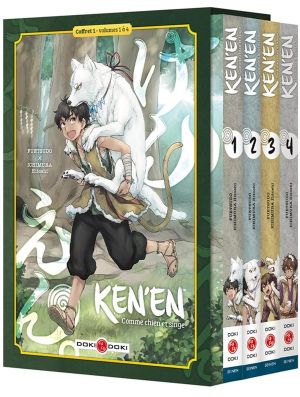 Ken'en - comme chien et singe - coffret tomes 1 à 4