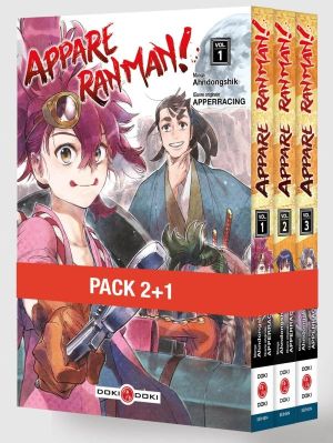 Appare ranman ! - pack promo tomes 1 à 3