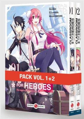 Classroom for heroes - pack tomes 1 et 2