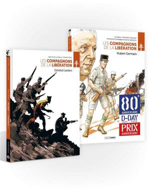 Les compagnons de la Libération - pack - Général Leclerc et Hubert Germain