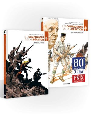 Les compagnons de la Libération - pack - Général Leclerc et Hubert Germain Les compagnons de la Libération - pack - Général Leclerc et Hubert Germain