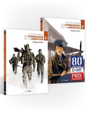 Les compagnons de la Libération - pack - Philippe Kieffer et Romain Gary
