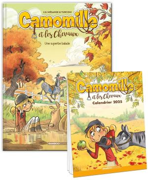 Camomille et les chevaux tome 5 + calendrier 2025 offert