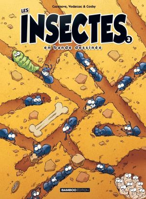 Les insectes en BD (top humour 2025) tome 3