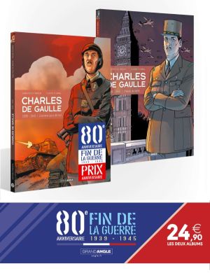 Charles de Gaulle - pack 80 ans tomes 2 et 3