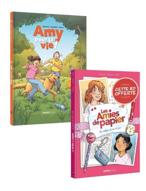 Amy pour la vie tome 3 + Amies de papier tome 1- pack découverte