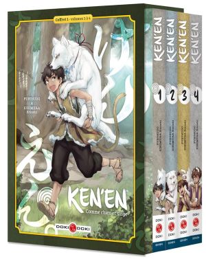 Ken'en - comme chien et singe - coffret tomes 1 à 4
