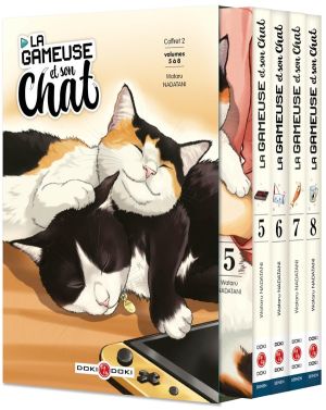 La gameuse et son chat - coffret tomes 5 à 8