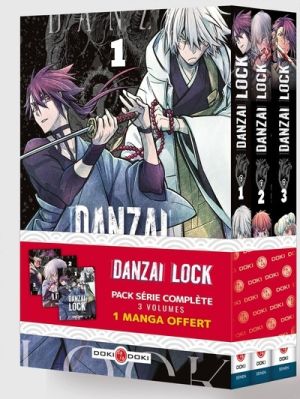 Danzai lock - pack promo tomes 1 à 3