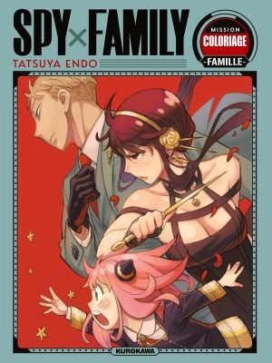 Cahier de coloriages de Spy x Family